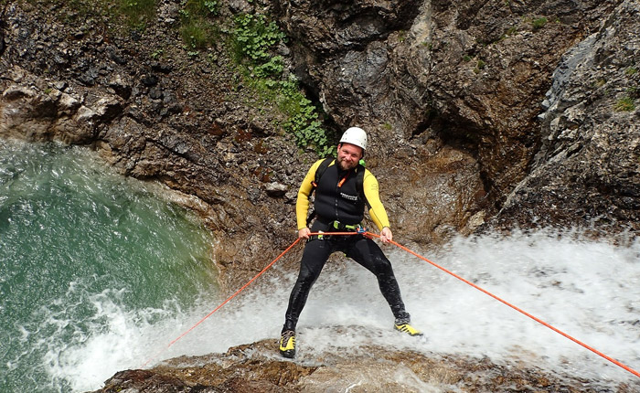 canyoning